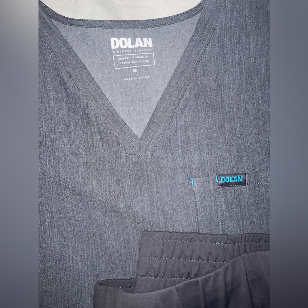 Dolan Scrub Set In Graphite - image 6